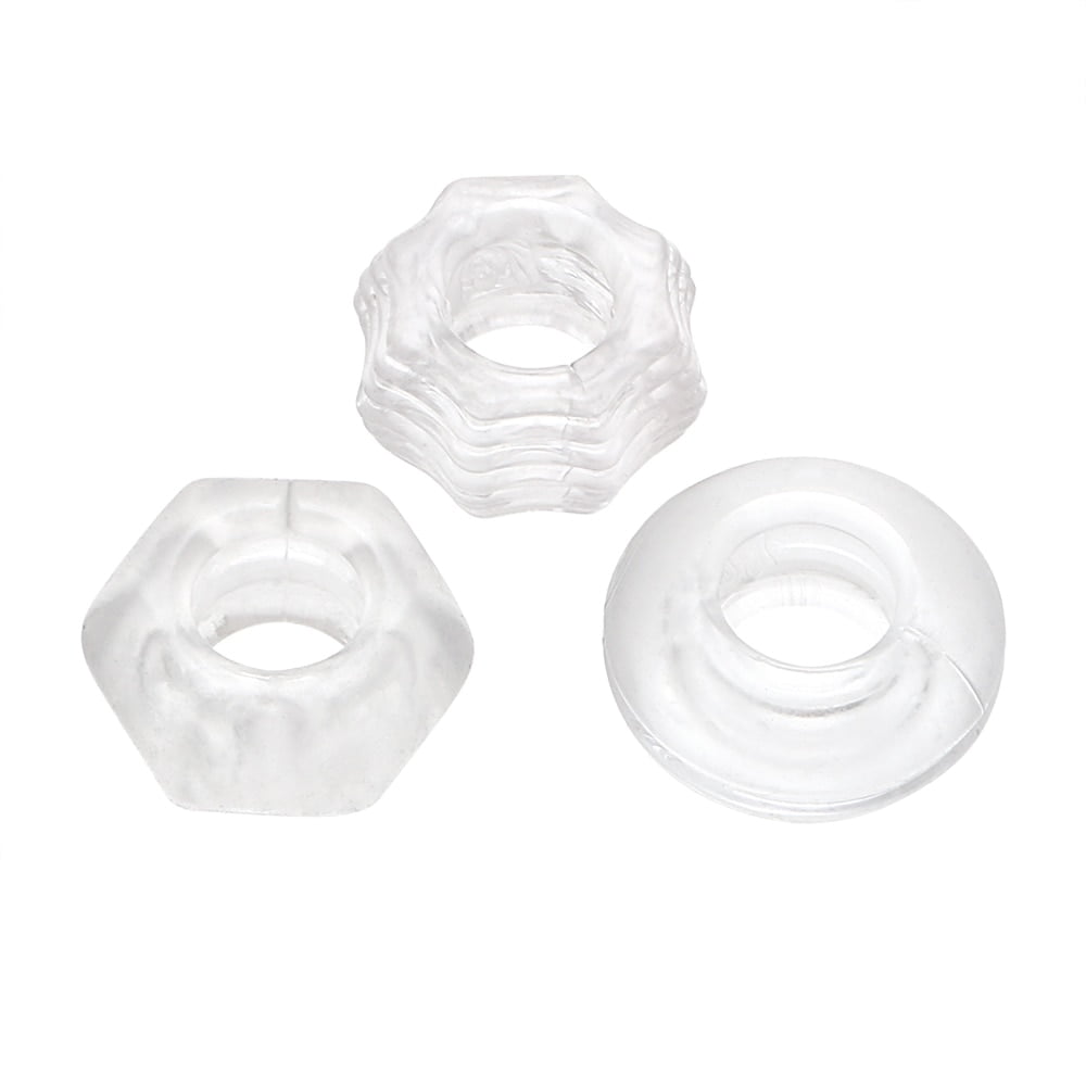 OLO-3Pieces-set-Cock-Ring-Penis-Ring-Chastity-Extender-Ring-Erotic-Sex-Toys-For-Men-Penis-4