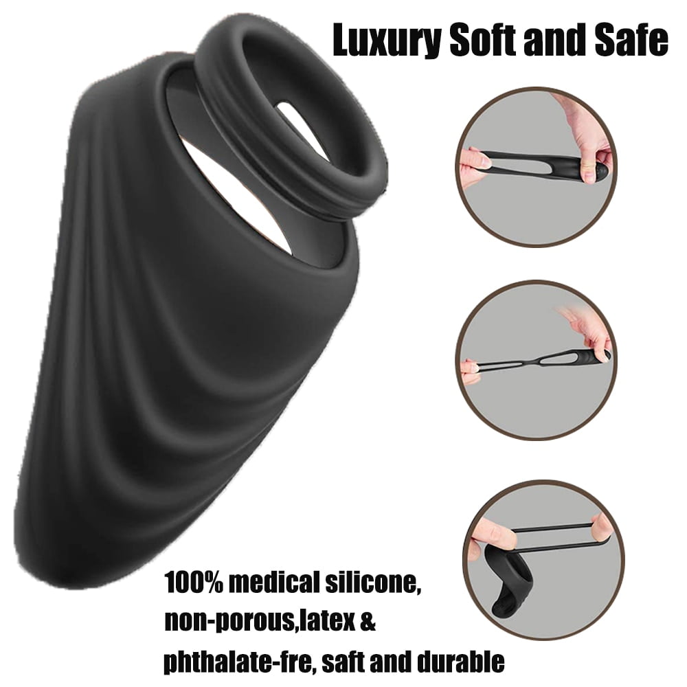 Penis-Cock-Ring-for-Men-Male-Masturbating-Machine-Penis-Delay-Trainer-Ring-Gay-Sex-Toys-for-3