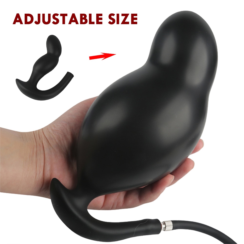 Go-Out-Double-layer-Inflated-Super-Big-Anal-Plug-Dildo-Pump-Butt-Plug-Anal-Dilator-Prostate-2