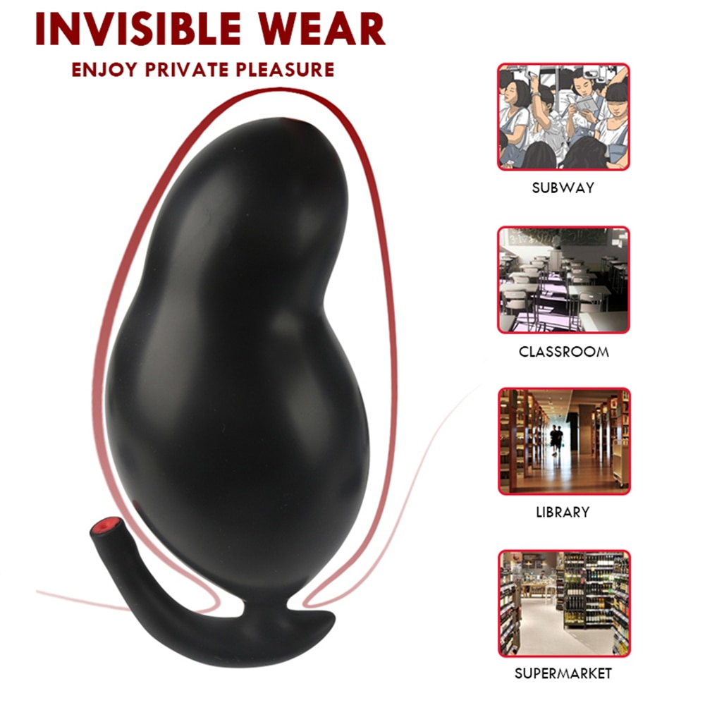 Go-Out-Double-layer-Inflated-Super-Big-Anal-Plug-Dildo-Pump-Butt-Plug-Anal-Dilator-Prostate-3